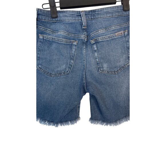 Joes Size 25 Distressed Denim Shorts Frayed Hem Cotton/Spandex Medium Wash Blue - Picture 8 of 12